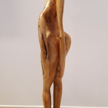 Scultura intitolato "Désarticulée" da Max Bernard, Opera d'arte originale, Legno