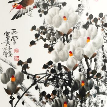 제목이 "Riches and honour 玉…"인 미술작품 Dayou Lu로, 원작, 안료