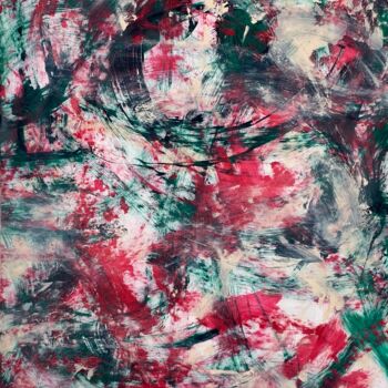 Malerei mit dem Titel "Embrace me!" von Andreas Angleitner, Original-Kunstwerk, Acryl
