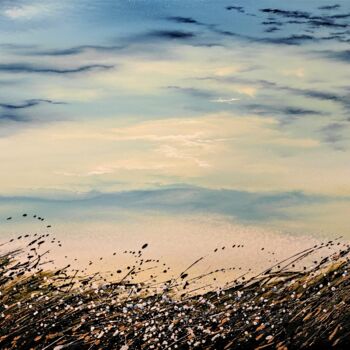 Painting titled "Glimpse into the fu…" by Felix Günther, Original Artwork, Acrylic