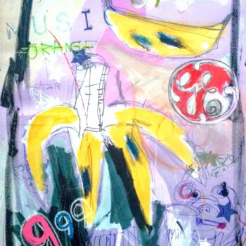 绘画 标题为“Basquiat and wharol…” 由Hector O'Kanin, 原创艺术品, 丙烯