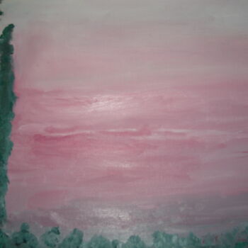 Painting titled "A Beauteous Landsca…" by Michela Curtis, Original Artwork, Oil Mounted on Wood Stretcher frame