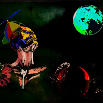 Pittura intitolato "Study3" da Johannes Hoelderl, Opera d'arte originale, Lavoro digitale 2D