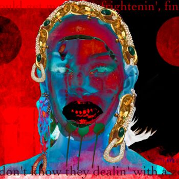 Pittura intitolato "Study4" da Johannes Hoelderl, Opera d'arte originale, Lavoro digitale 2D