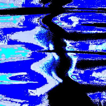 Photography titled "Ripples 7f2" by Ken Lerner, Original Artwork, Digital Photography