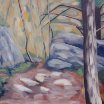 Painting titled "The Clearing" by Gregg Simpson, Original Artwork, Acrylic