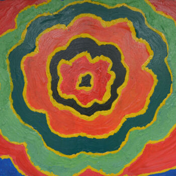Painting titled "serie trascendencia…" by Maraid Suley Britto, Original Artwork, Pigments