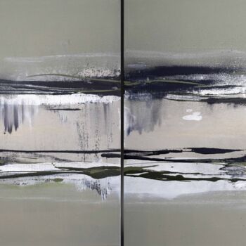 Painting titled "The thaw" by Viktor Babak, Original Artwork, Acrylic