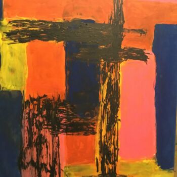 Painting titled "Unit #704 “Teton Wi…" by Tony Caruso, Original Artwork, Acrylic