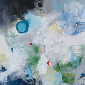 Peinture intitulée "L'Escapade" par Anik Lapointe, Œuvre d'art originale, Acrylique Monté sur Châssis en bois