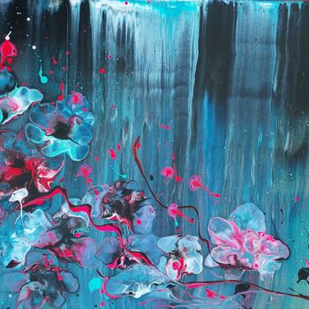 Peinture intitulée "Illusion" par Vanja Zanze, Œuvre d'art originale, Acrylique