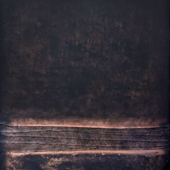 Schilderij getiteld "Incandescence" door Jules, Origineel Kunstwerk, Acryl Gemonteerd op Frame voor houten brancard