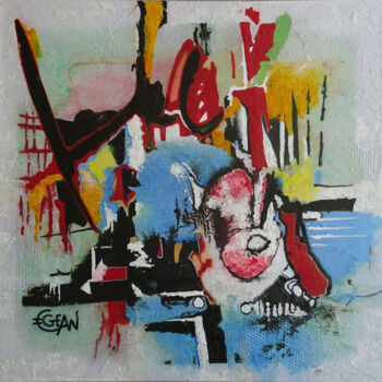 "LA MARINA" başlıklı Tablo Claude Géan tarafından, Orijinal sanat, Akrilik Ahşap Sedye çerçevesi üzerine monte edilmiş