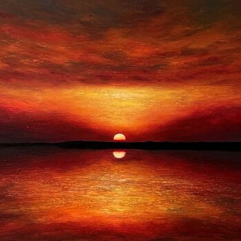 Painting titled "AFFINITY" by Tanya Hansen (TanyaSunart), Original Artwork, Acrylic