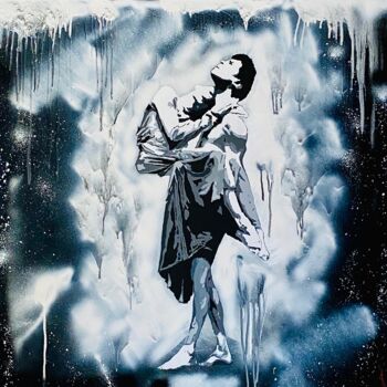Painting titled "omnia pereunt" by Seven Minutes, Original Artwork, Acrylic