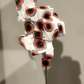 Sculptuur getiteld "LESINA" door Ivan Fabani, Origineel Kunstwerk, Hout
