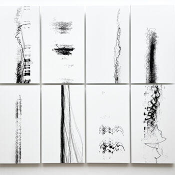 제목이 "Variations of Light…"인 사진 Éric Petr로, 원작, 디지털 알루미늄에 장착됨