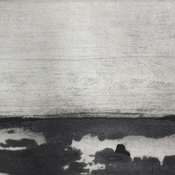 Gravures & estampes intitulée "Wet Land" par Luce, Œuvre d'art originale, Gravure