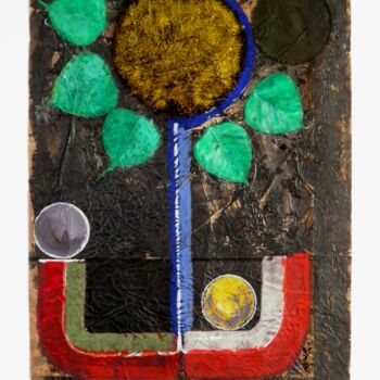 Painting titled "The tree of st Louis" by Marc Bulyss, Original Artwork, Ink