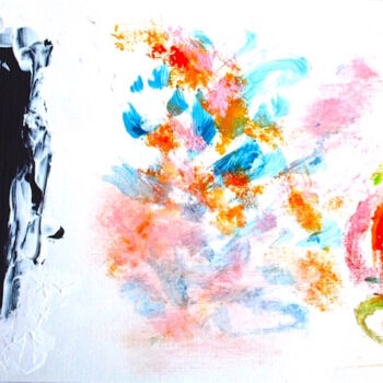 Peinture intitulée "TROIS SAISONS: Auto…" par Leylane Ferret, Œuvre d'art originale, Acrylique