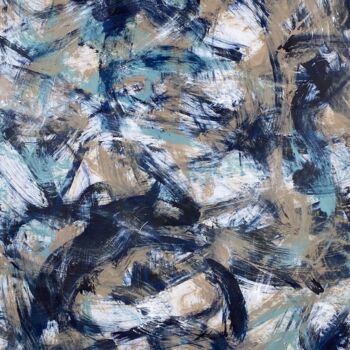 Malerei mit dem Titel "Connecting Spheres" von Andreas Angleitner, Original-Kunstwerk, Acryl