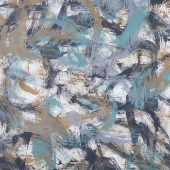 Malerei mit dem Titel "Loss Of Control" von Andreas Angleitner, Original-Kunstwerk, Acryl