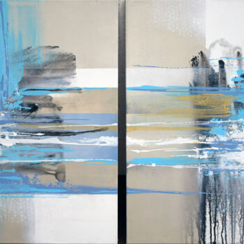 Painting titled "The breath of wind" by Viktor Babak, Original Artwork, Acrylic