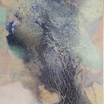 Painting titled "Oil on canvas 40x60…" by David Vayer, Original Artwork, Oil Mounted on Wood Stretcher frame