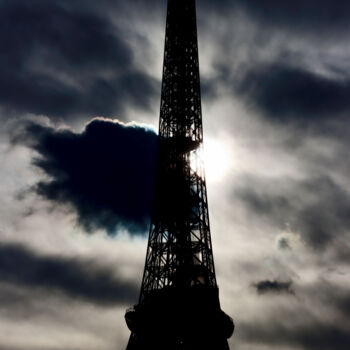 摄影 标题为“Paris Tour Eiffel d…” 由Pierre-Yves Rospabé, 原创艺术品, 非操纵摄影