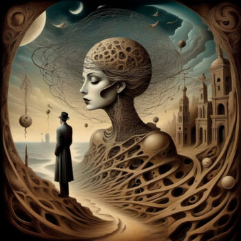 Digital Arts titled "Спогади" by Alexander Mats, Original Artwork, AI generated image