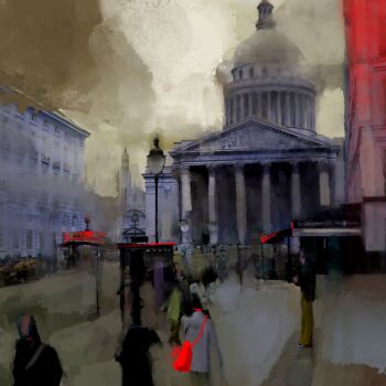 "Paris 1" başlıklı Tablo Ira Tsantekidou tarafından, Orijinal sanat, Dijital Resim