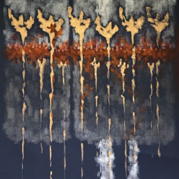 Painting titled "Awakening  ( Пробуж…" by Stanislav Bankasov, Original Artwork, Pastel