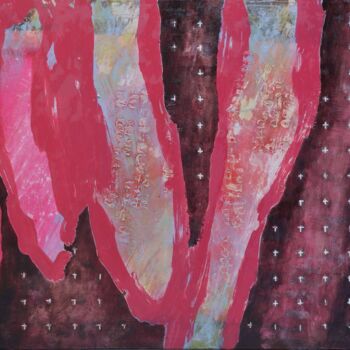 Peinture intitulée "Shatva 3.0" par József Gyécsek, Œuvre d'art originale, Huile Monté sur Châssis en bois