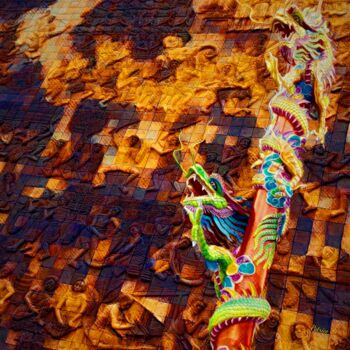 Photography titled "Spiritual Wall of H…" by Patrick John Bennett (Patrice), Original Artwork, Digital Photography