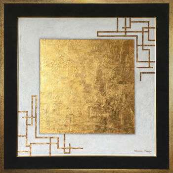 Pittura intitolato "Space of Variants" da Adriana Plucha, Opera d'arte originale, Acrilico Montato su Altro pannello rigido