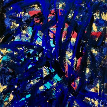 Pintura intitulada "Everything’s Gonna…" por Natalia Rose, Obras de arte originais, Acrílico Montado em Armação em madeira