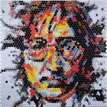 拼贴 标题为“John Lennon 2023 😍…” 由Henning Leuschner, 原创艺术品, 拼贴