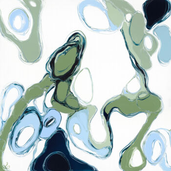 제목이 "Nature Series Snowy…"인 미술작품 Sung Lee로, 원작, 아크릴 나무 들것 프레임에 장착됨