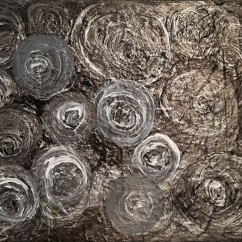 Painting titled "la mama 2" by Nathalie Fernandes (Natys), Original Artwork, Acrylic Mounted on Wood Stretcher frame