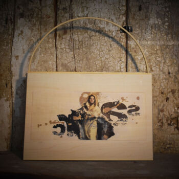 Design titled "Sacro e Profano" by Drina A12, Original Artwork, Wood
