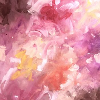 Malerei mit dem Titel "Blush" von David Clare, Original-Kunstwerk, Öl Auf Keilrahmen aus Holz montiert