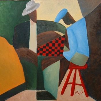 Painting titled "Interpretation of o…" by Aud, Original Artwork