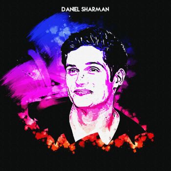 Arts numériques intitulée "Daniel Sharman 001" par Leonardo Lillian, Œuvre d'art originale, Peinture numérique