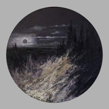 Peinture intitulée "Círculo mágico 2" par Gustavo Fernandes, Œuvre d'art originale, Acrylique
