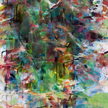 Painting titled "No Name" by Michael Cheung, Original Artwork, Acrylic