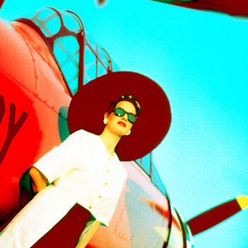 Photography titled "Fly Away" by Andy Ridder, Original Artwork, Digital Photography Mounted on Aluminium