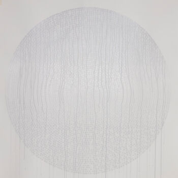 Schilderij getiteld "Sakura Series - Feb…" door Eun Vivian Lee, Origineel Kunstwerk, pigmenten