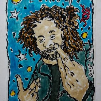 Painting titled "" yo "" by Ange, Original Artwork, Acrylic