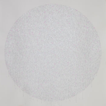 Pittura intitolato "The Sakura Series -…" da Eun Vivian Lee, Opera d'arte originale, pigmenti