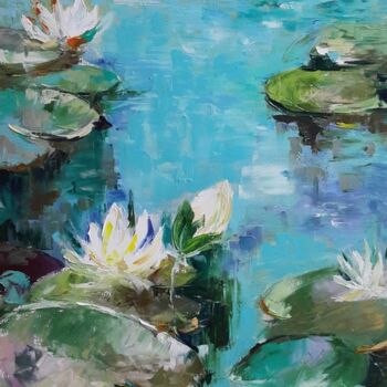 Ζωγραφική με τίτλο "Abstract Artistry" από Malinga Kumarasinghe, Αυθεντικά έργα τέχνης, Ακρυλικό Τοποθετήθηκε στο Ξύλινο φορ…
